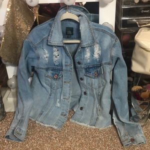 wild fable jean jacket